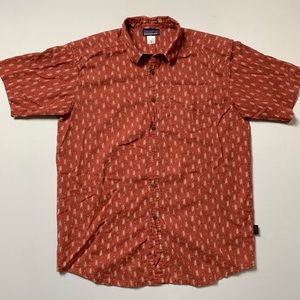 Patagonia 55%hemp button down shirt
